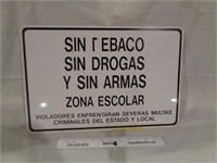 Metal SPANISH Sign