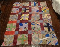 Hand Stitched Quilt Topper