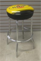Pennzoil Chromed Counter Chair