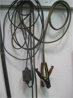 Jumper Cables & Shop Light