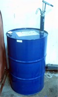 55 Gallon Oil Drum NAPA 5W-30 w/ Hand Pump