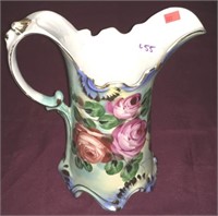Hand-painted porcelain Pitcher