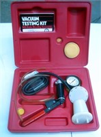 Vacuum Testing Kit w/ Brake Bleeding Accessories