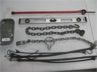 Magnetic Tray, Chains, Bungie Cords, Level, etc