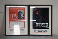 Concert Posters Framed