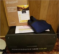 Sunjack, portable solar charger