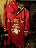 Marines Jersey, hat