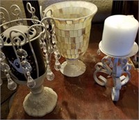 Candle Holders, White