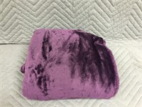 Plush Purple Blanket