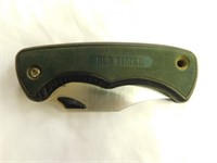 Schrade Old Timer 420T lockblade knife