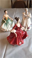 Royal Doulton Figurines Lot of 3