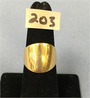 14K gold ladies' ring weights: 4.4g         (11)