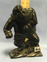 Choice on 2 (61-62): Argillite carving - an Eskimo