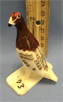 3" walrus ivory ptarmigan by Charlie Kokuluk