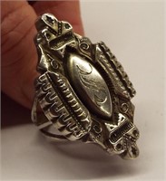 Large Sterling Silver Ring