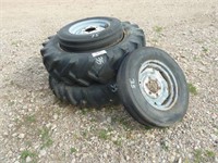 SET OF 8N TIRES & WHEELS