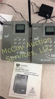 Pair of Audiovox FRS-1000 Base Stations with NOAA