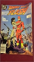 The Savage Speedster Flash comic book