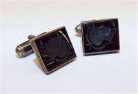 Pair Of Sterling Silver Cuff Links
