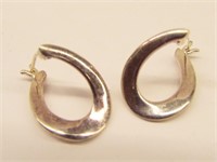 Pair Of Sterling Silver Earrings
