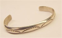 Sterling Tahe Cuff Bracelet