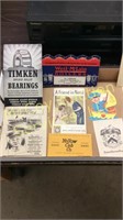 Early advertising items and cards