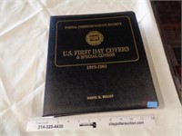 US First Day Cover Stamps in Book