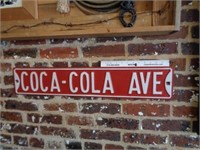 Heavy Metal COCA-COLA Street Sign