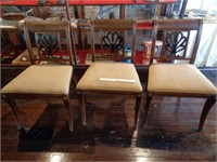 Set of 3 Oversized Vintage Chairs