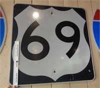 Traffic Sign HIGHWAY 69
