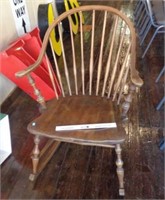 Antique Wooden Rocking Chair