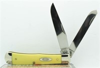 Case XX Yellow Large Trapper Knife