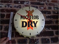 Lighted Michelob Dry Clock