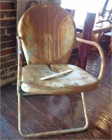 Vintage Metal Patio Chair