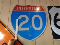 Interstate Sign I-20