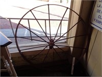 Old Iron Wagon Wheel