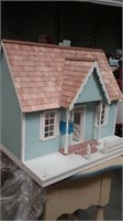 Light blue doll house