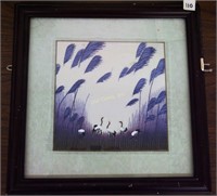 Bird Themed Framed Picture