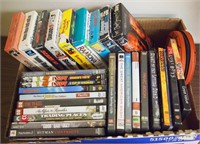 Dvd And Vhs Box Lot