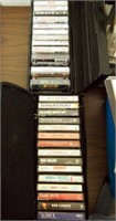 Classic Rock Cassettes W/ Cases Lot