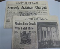Vintage Newspapers - November 1963