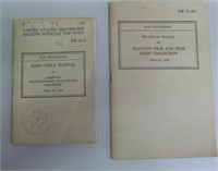 Lot of 2 WWII War Department Manuals