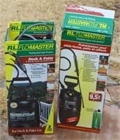 2 - RL FlowMaster 2 Gallon Deck / Patio Sprayers