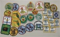 Lot Of Vintage Boy Scout Embroidered Patches