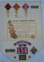 1959 Scout Graduation Certificate