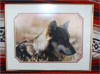 11 x 14 Framed Wolf Print - Mt. View Photography