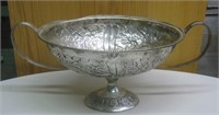Large Silver Fruit Bowl