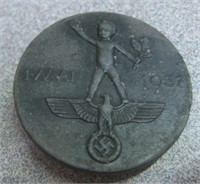 1937 Pot Metal Third Reich Pin