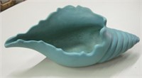 Van Briggle Ceramic Seashell Vase - 16" Long