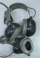 Vintage David Clark Aviation Headset & Microphone